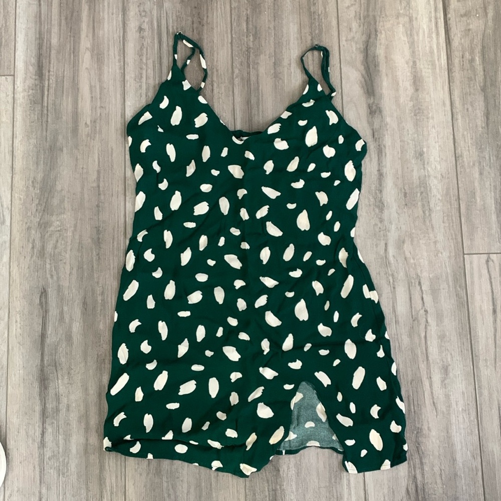 Reformation Polka Dot Mini Dress